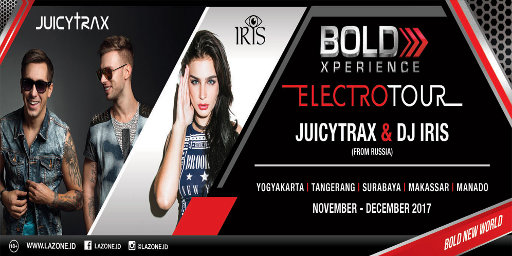 BOLD XPERIENCE ELECTRO TOUR Bakal Goyang 5 Kota di Indonesia! thumbnail