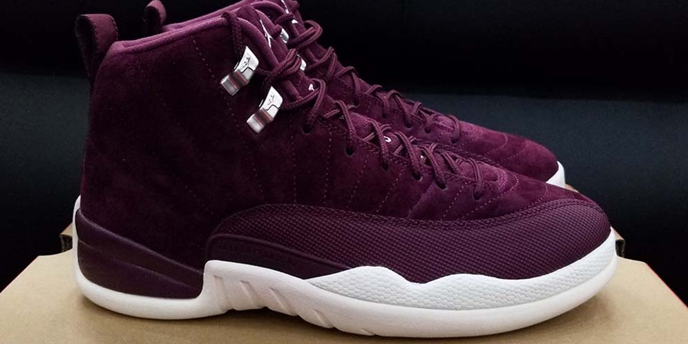 Level Up Your Suede Game dengan Air Jordan 12 'Bordeaux'