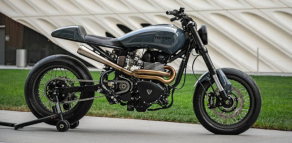 Triumph Scrambler Bergaya Pabrikan thumbnail