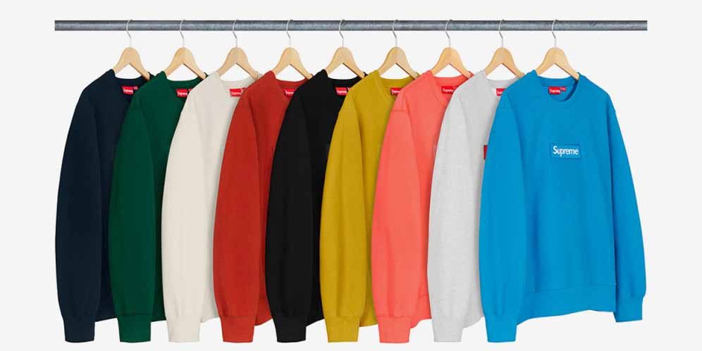 Supreme Keluarkan Crewneck Sweater Logo Kotak thumbnail