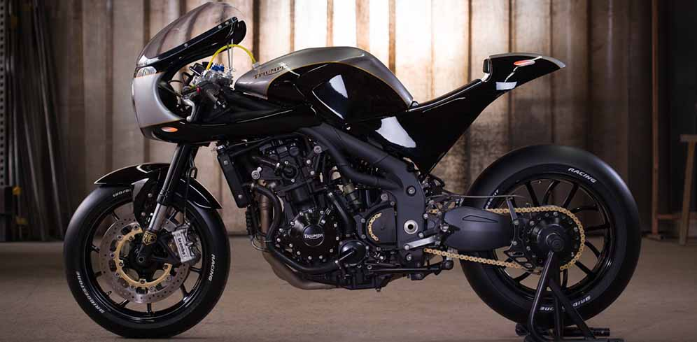 Triumph Speed Triple Cafe Racer Kelam