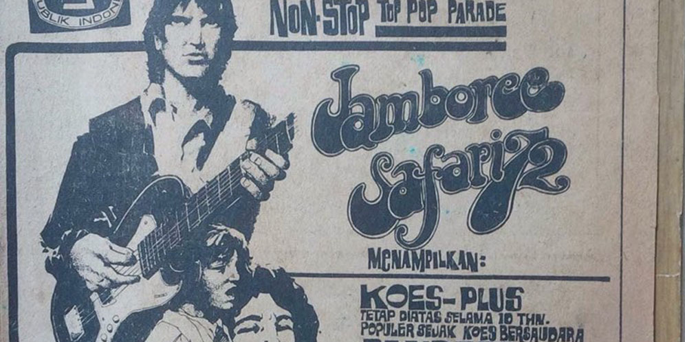 Ternyata Kaya Gini Poster Gig Indonesia Zaman Dulu