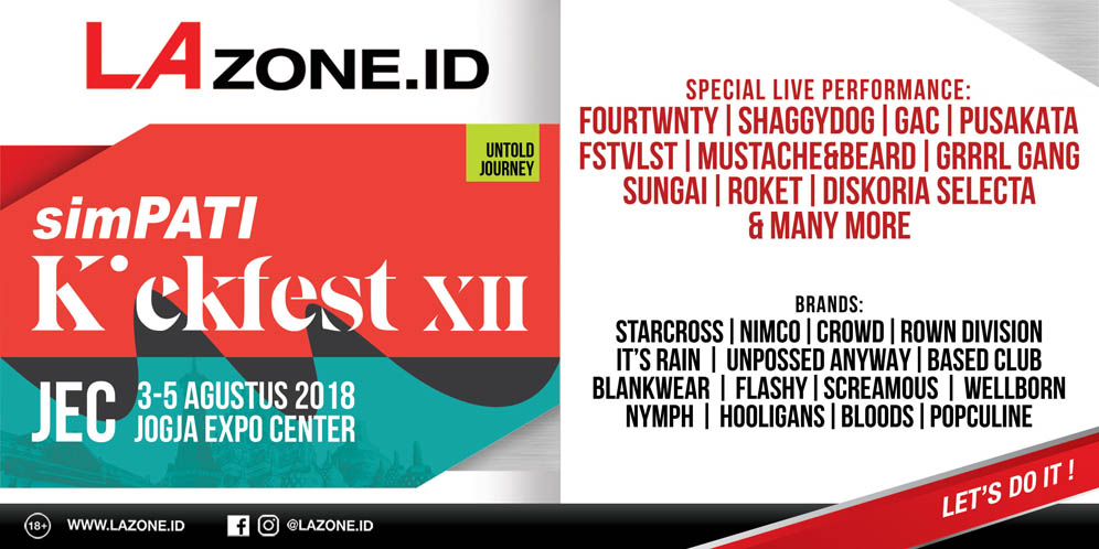 Kickfest XII, Festival Yang Bisa Bikin Lo Makin Kreatif thumbnail