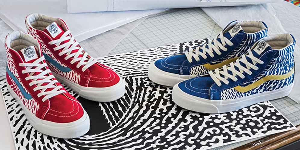 Vans dan John Van Hamersveld Kolaborasi Bikin Sepatu Unik thumbnail