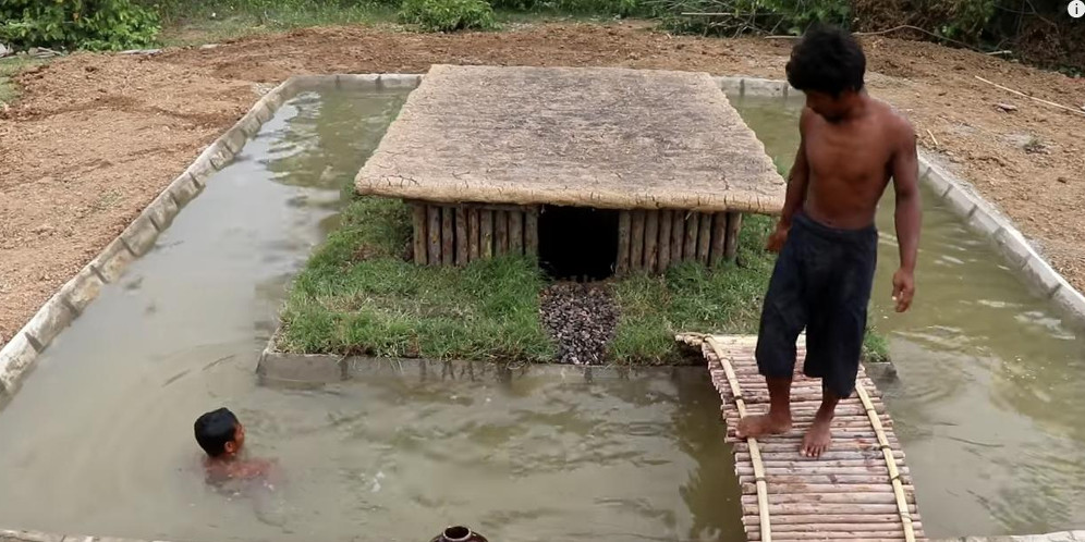 Amazing! Ide Bangun Kolam Renang Suku Primitif Ini Keren thumbnail