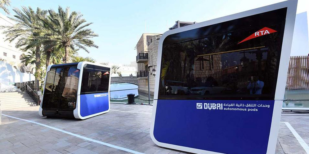 Mobil Tanpa Awak ala Dubai