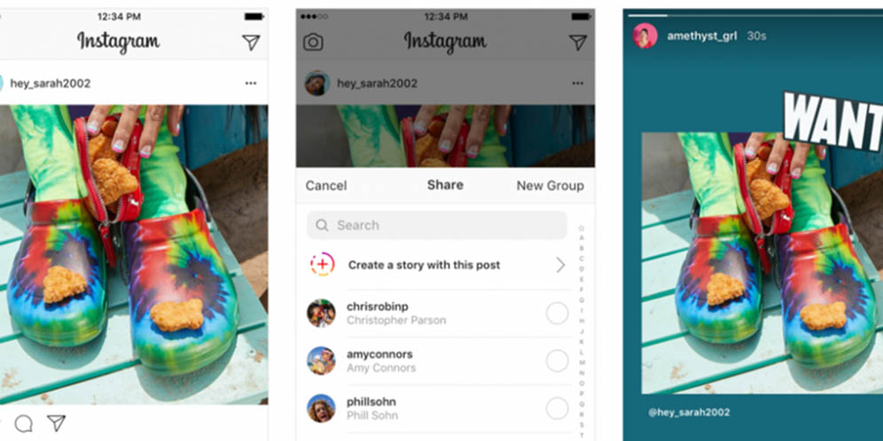 Berbagi Foto dari Feed Instagram ke Stories Makin Mudah! thumbnail