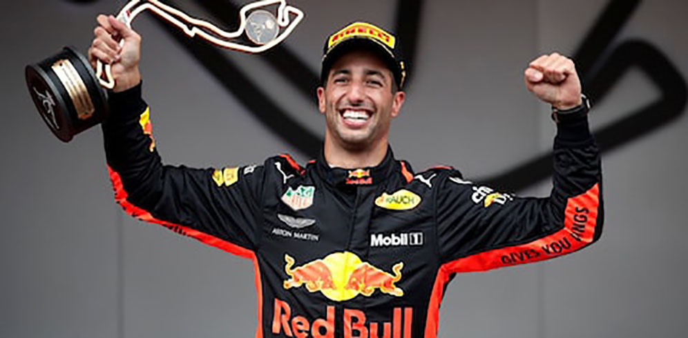 Kemenangan Pertama Ricciardo