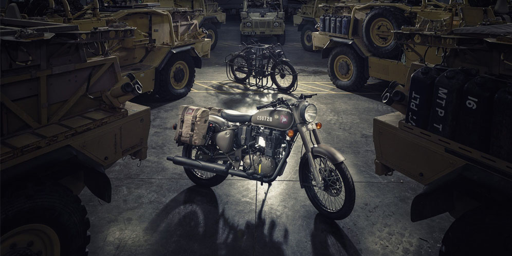 Ini Dia Motor Edisi 'Perang' Ala Royal Enfield thumbnail