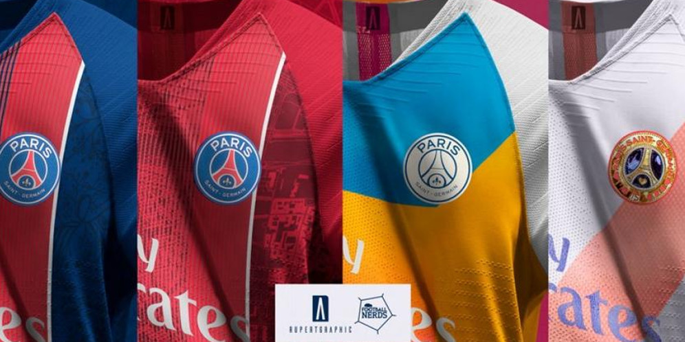 4 Konsep Desain Jersey Keren PSG thumbnail
