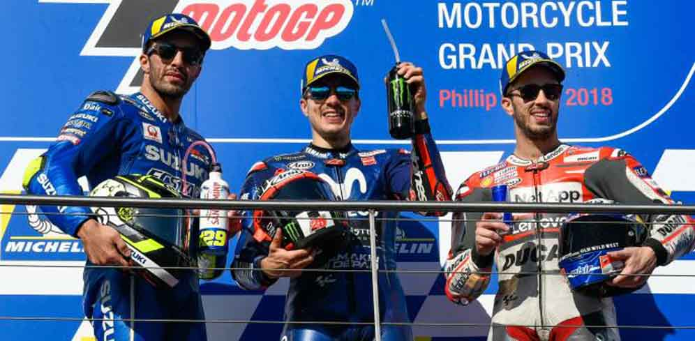 Vinales Ancam Posisi Kedua thumbnail