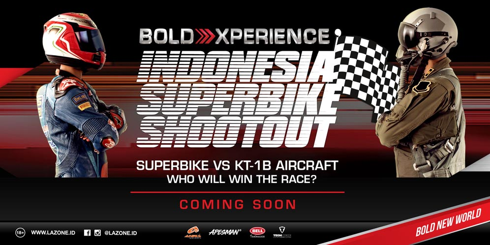 Untuk Pertama kalinya Superbike akan beradu cepat dengan Pesawat  thumbnail
