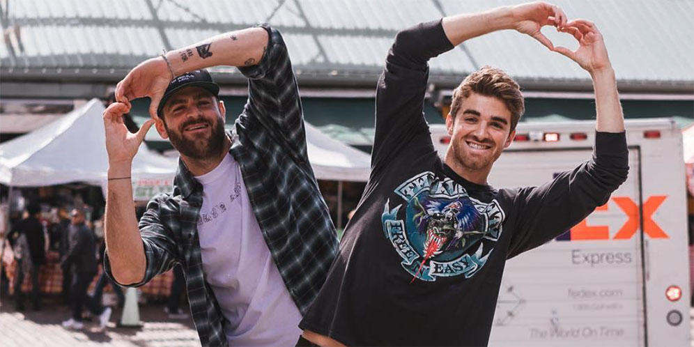 'Closer' Tembus 10 Juta Kopi, The Chainsmokers Dapat Diamond