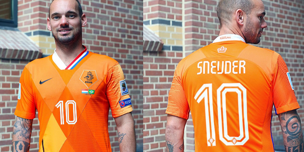 Jersey Istimewa De Oranje Edisi Meener Sneijder dari Nike thumbnail