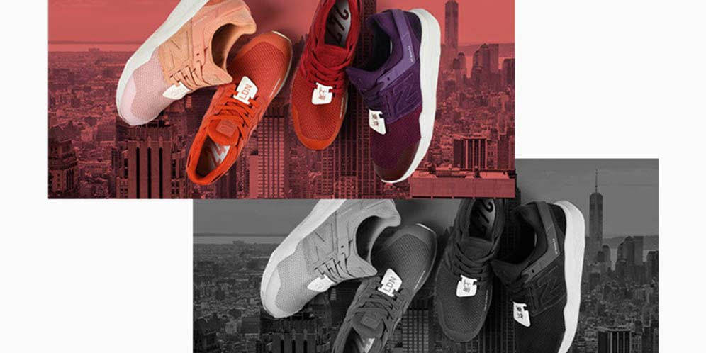 New York, Hong Kong, Tokyo dan London di Sepatu Baru New Balance
