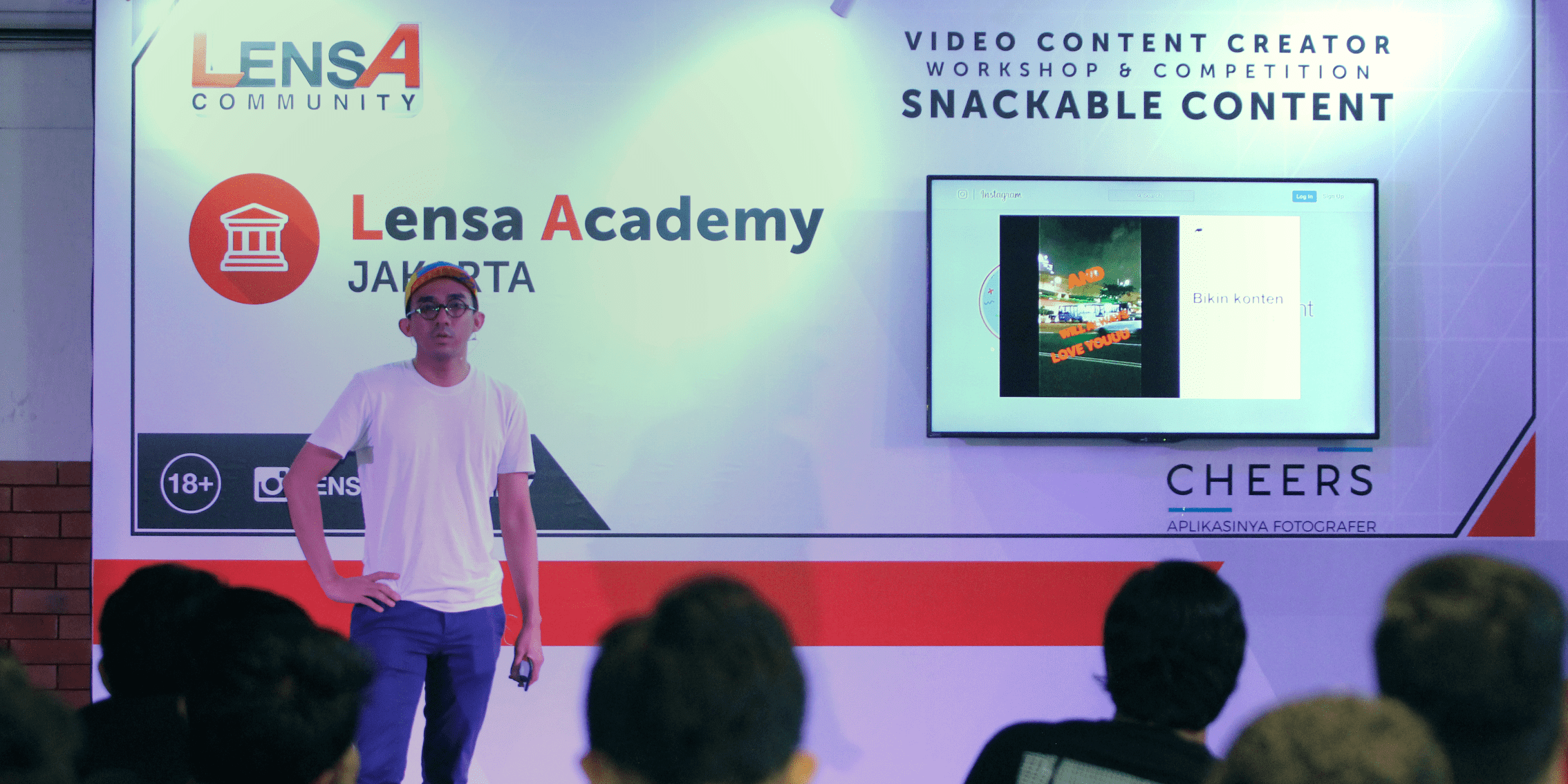 LENSA ACADEMY JAKARTA, BELAJAR MEMBUAT SNACKABLE CONTENT thumbnail
