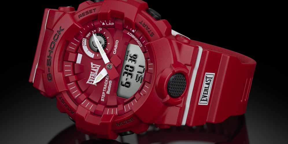 Merah Menyala! Kolaborasi G-Shock x Everlast