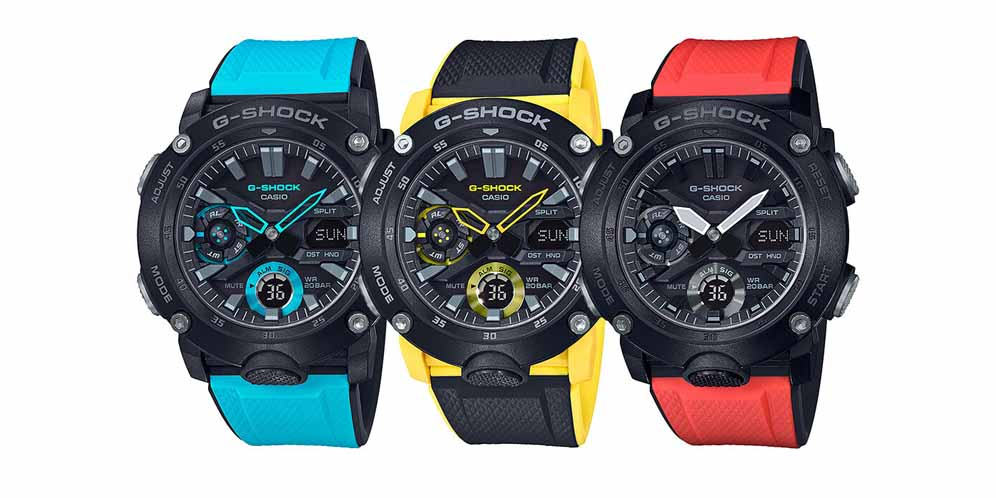 G-SHOCK x Carbon Punya 3 Warna Pop Buat Anak Muda