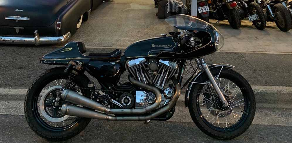 Harley Davidson Cafe Racer Bergaya Eropa thumbnail