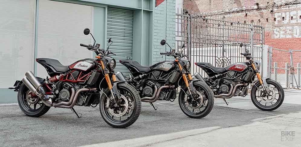 Motor Indian Ini Bergaya Flat Tracker