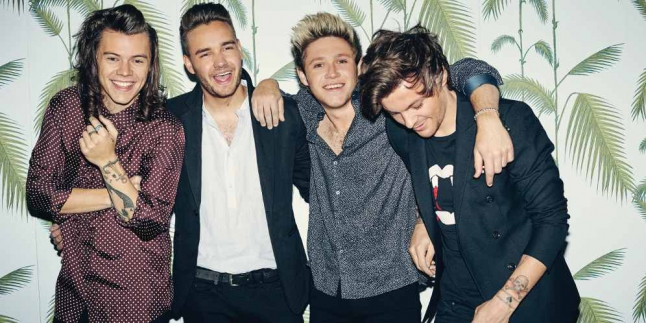 Album Baru 1D Jadi Raja di Inggris