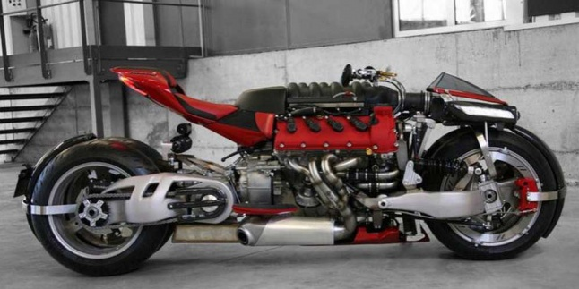 Ampun, Motor Ini Berbekal Mesin Maserati