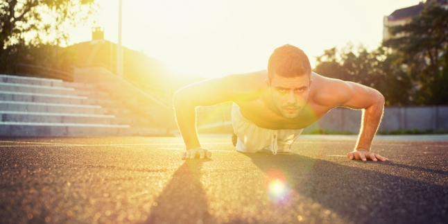 Attention! Begini Cara Push Up Yang Benar!
