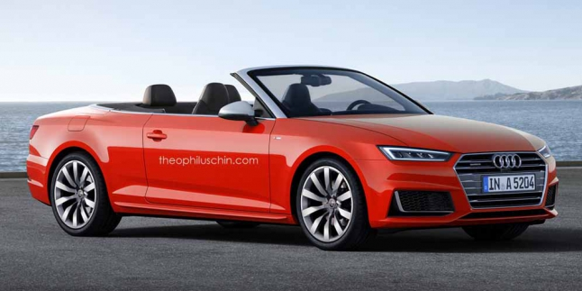 Audi Siap Kenalkan A5 Cabrio Versi 'Topless'