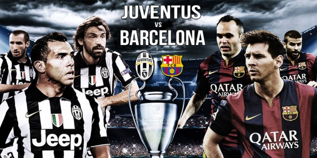Barcelona dan Juventus Rebutkan Treble Winner