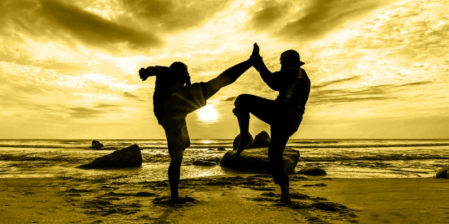 Bikin Tubuh Loe Fit dengan Teknik Beladiri