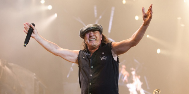 Brian Johnson Tak Mau Pensiun Jadi Vokalis AC/DC