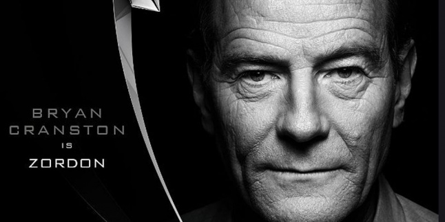 Bryan Cranston Perankan Zordon di FIlm Power Rangers