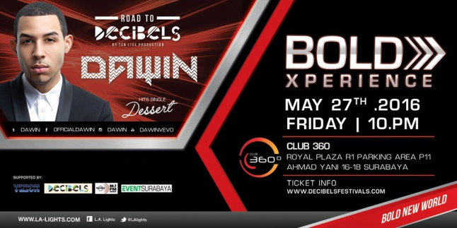 Dawin Siap Konser di Surabaya