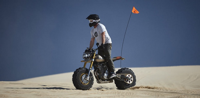 Honda XR650L Big Foot