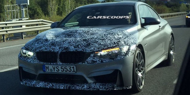 Ini Bocoran Tampang BMW M4 Terbaru