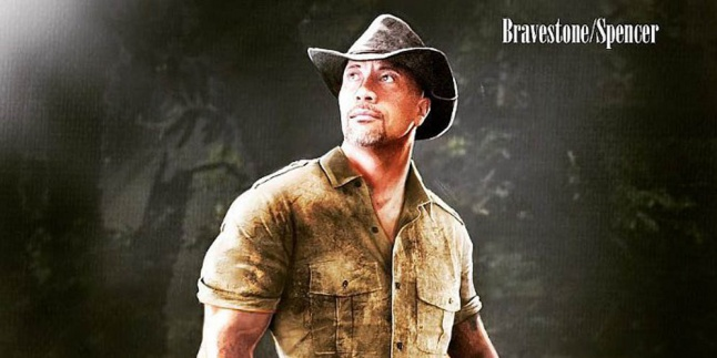 Ini Foto Pertama Dwayne Johnson di Jumanji