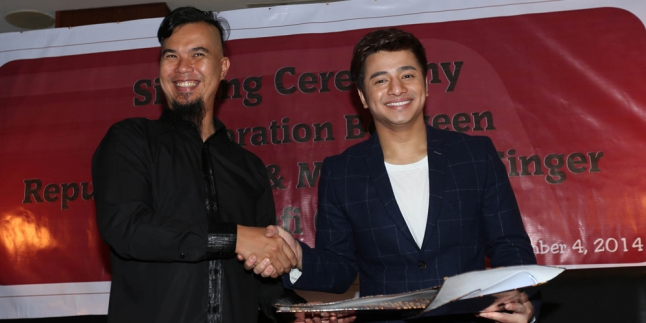 Lagi Laris Keras, Achmad Dhani Bakal Garap Penyanyi Malaysia Lagi