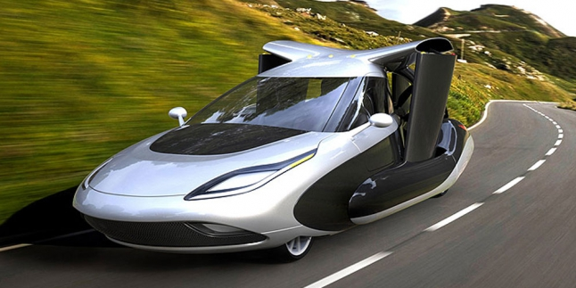 Macet, Pakai Mobil Terbang Aja Bro...