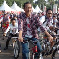 Tahun 2014, Jokowi Mau Blusukan Naik Sepeda thumbnail