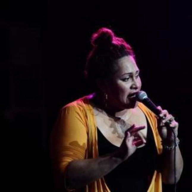 Bella Kalolo Curi Perhatian Pengunjung Java Jazz Festival 2014