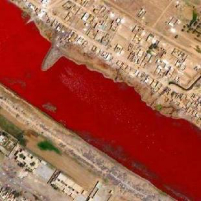 Fenomena Danau Darah Yang Misterius Di Sadr, Irak thumbnail