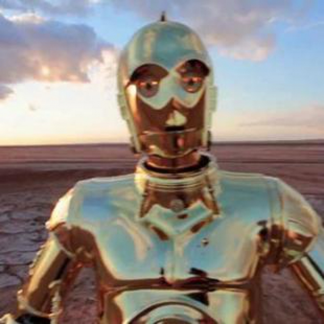 Aksi Seru Bintang Stars Wars Untuk Klip 'Happy'