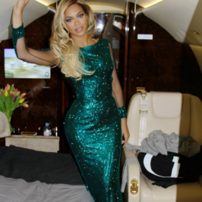 Ke Brits Awards, Beyonce Mendarat Pake Jet Pribadi!