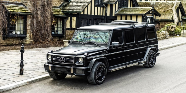 Mercy G63, Kayak Benteng Berjalan Bro...