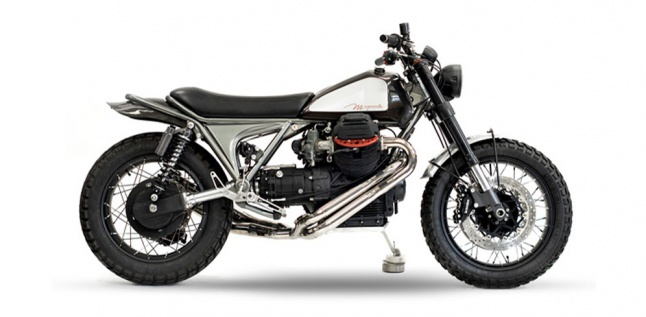 Moto Guzzi SP 1000 Scrambler Dari Pompeii