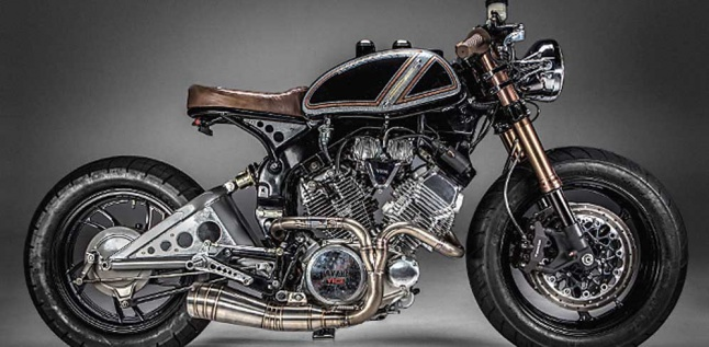 Yamaha XV500 Bobber Yang Berkilau Dari MotoRelic