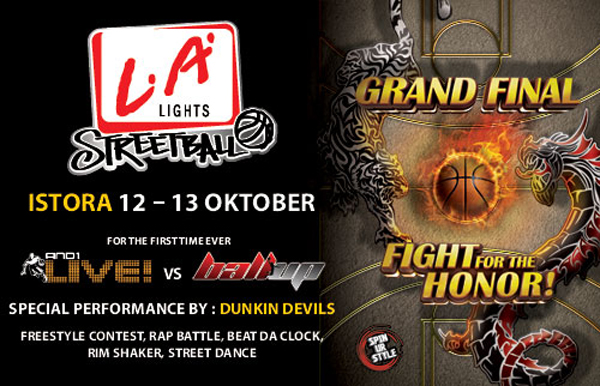 Dua Tim Streetball Terbaik Dunia Asal Amerika Akan Bertarung Pertama Kali di Grand Final LA Lights S