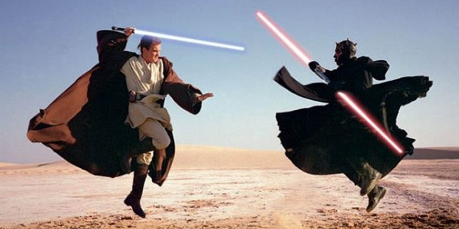 Penjelasan Warna-warni Lightsaber di Film 'Star Wars'