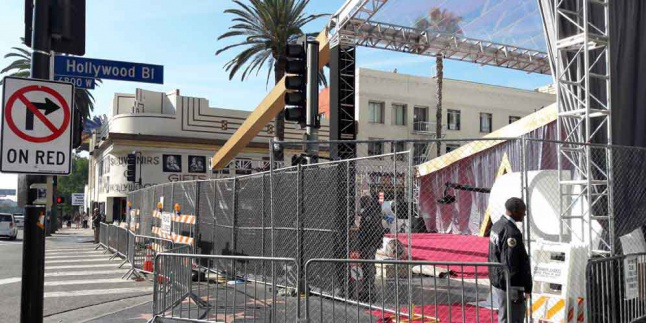 Piala Oscar Siap Digelar, Jalan Hollywood Ditutup