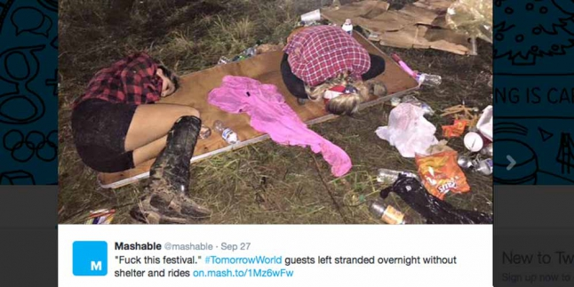 Ratusan Penonton Terdampar, TomorrowWorld 2015 Bakal Diinvestigasi